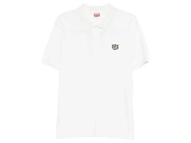 Kenzo Polo Slim de algodão Wild Tiger - vista 4