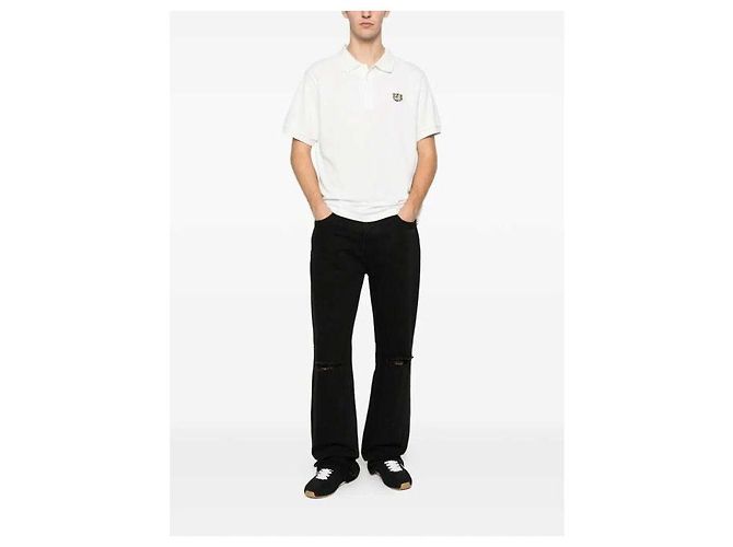 Kenzo Polo Slim de algodão Wild Tiger - vista 5