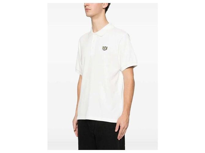 Kenzo Polo Slim de algodão Wild Tiger - vista 6