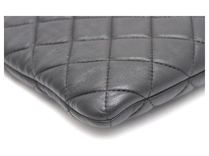 Chanel Clutch Grande Classica in Pelle Nera Nero - vista 12