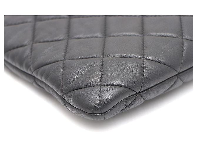 Chanel Clutch Grande Classica in Pelle Nera Nero - vista 5
