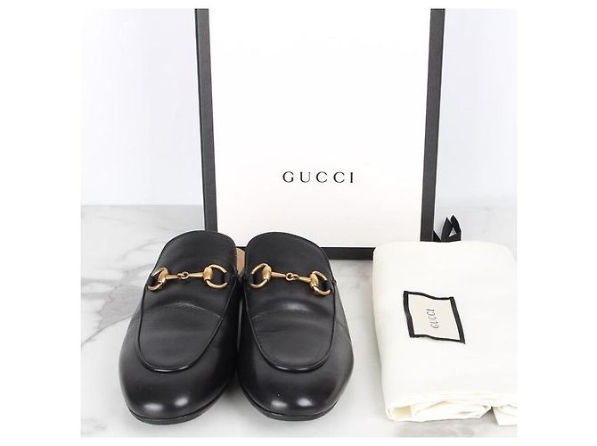 Gucci Mocassino in pelle Kings Horsebit Nero - vista 2