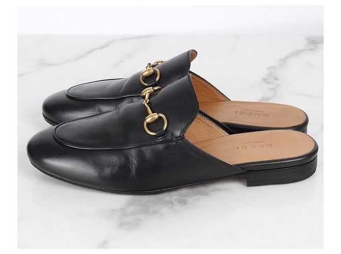 Gucci Mocassino in pelle Kings Horsebit Nero - vista 5