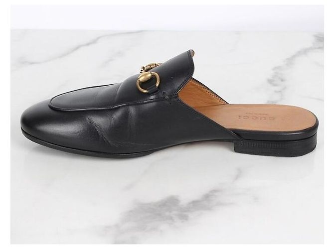 Gucci Mocassino in pelle Kings Horsebit Nero - vista 6
