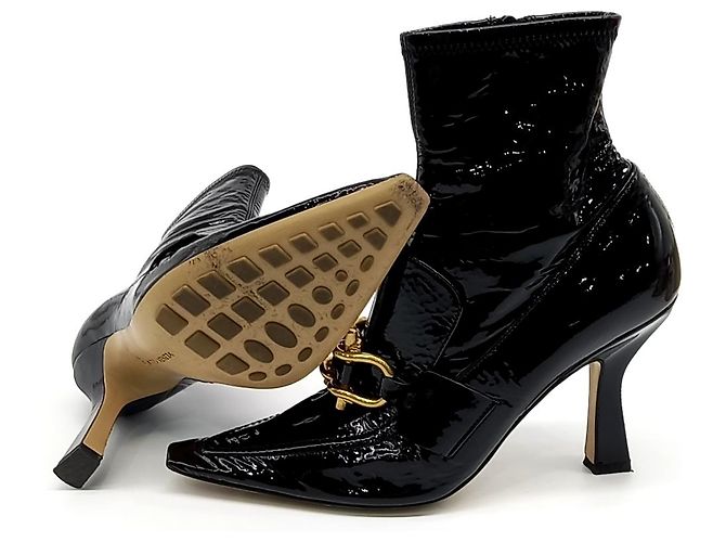 Botines de charol Bottega Veneta - vista 4