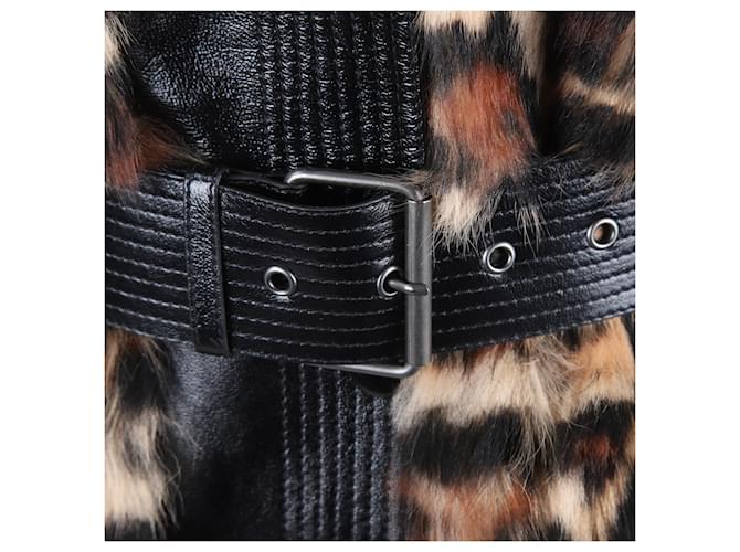 Givenchy Abrigo de piel de leopardo Castaño - vista 4