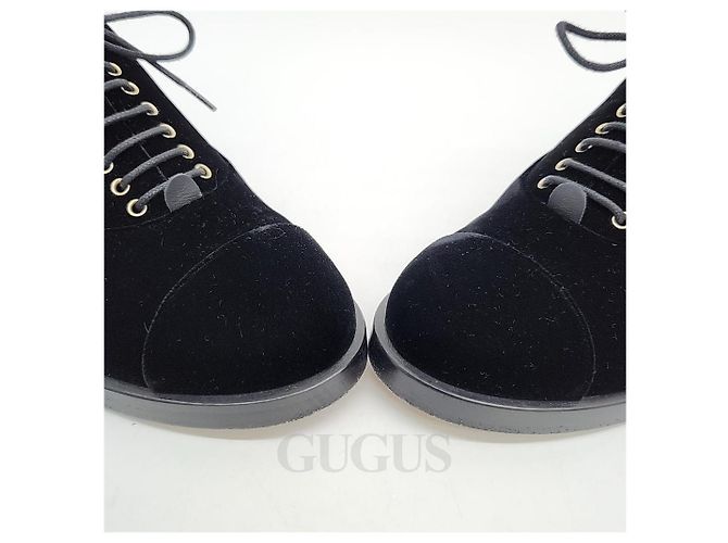Mocassini in velluto Chanel Nero - vista 2