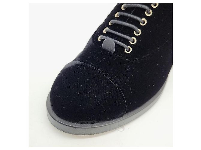 Mocassini in velluto Chanel Nero - vista 5