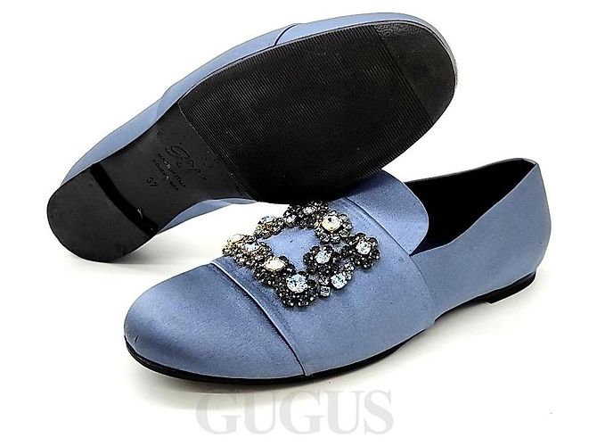 Roger Vivier Mocassin en satin - vue 4