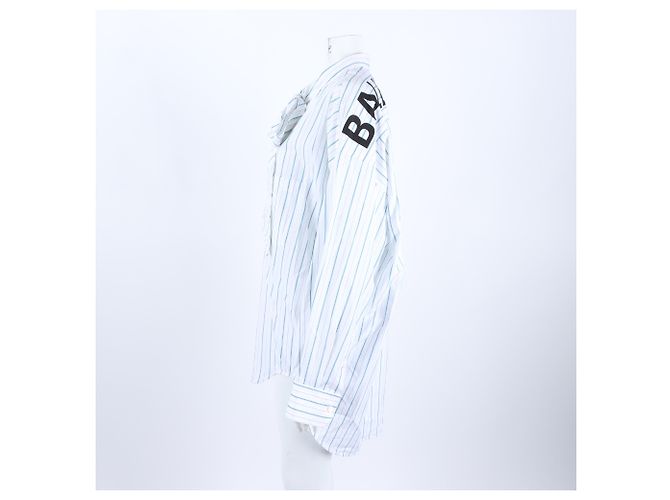 Balenciaga Langarmhemd mit Streifen - Ansicht 2