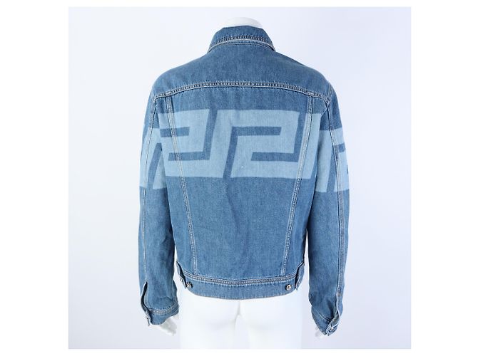 Versace Jeansjacke Blau - Ansicht 3