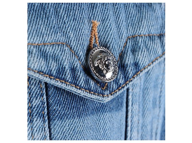 Versace Jeansjacke Blau - Ansicht 4