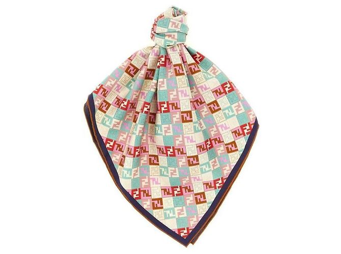 Fendi Sciarpa di seta - vista 4