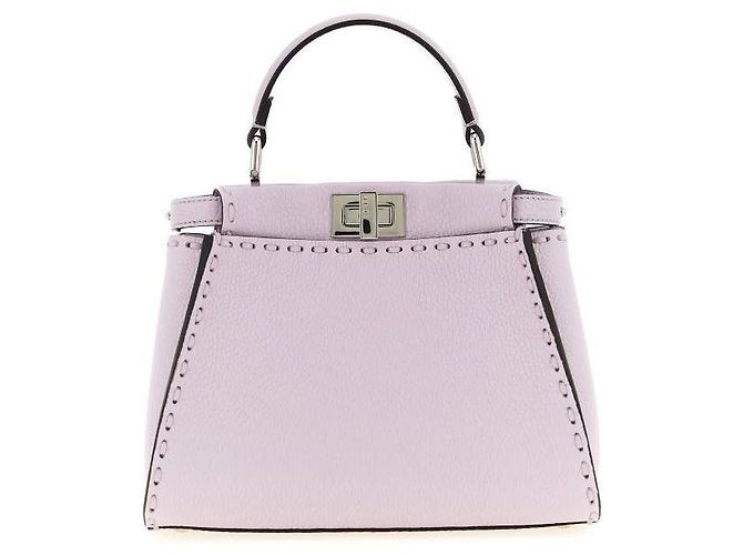 Fendi Mini Peekaboo Tasche Lila - Ansicht 4
