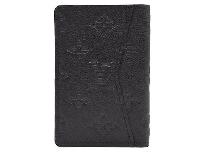 Louis Vuitton Monogram Shadow Pocket Organizer Black - view 3