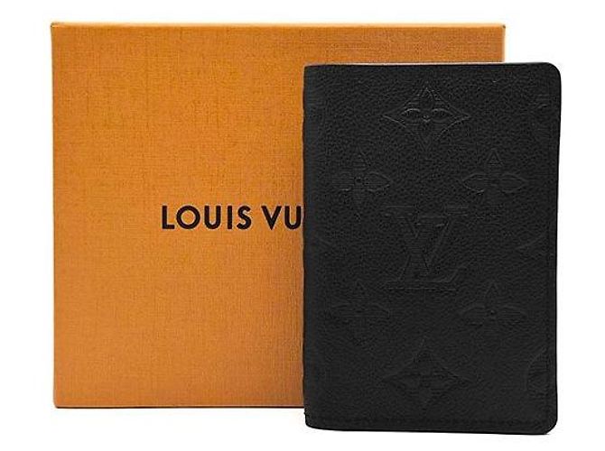 Louis Vuitton Monogram Shadow Pocket Organizer Black - view 7