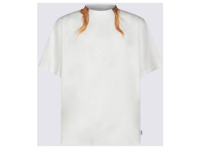 Maison Martin Margiela Bedrucktes Baumwoll-T-Shirt - Ansicht 4
