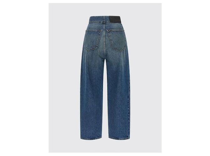 Maison Martin Margiela Jeans a gamba dritta Blu - vista 6