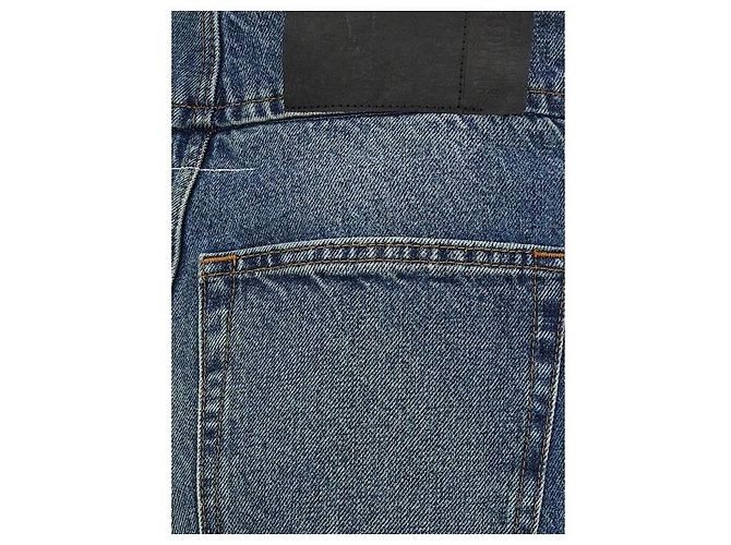 Maison Martin Margiela Jeans a gamba dritta Blu - vista 7