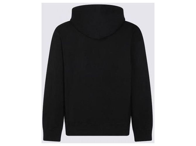 Maison Martin Margiela Moletom com capuz numérico Preto - vista 5