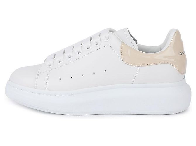 Alexander Mcqueen Sneakers Oversized Bianco - vista 6