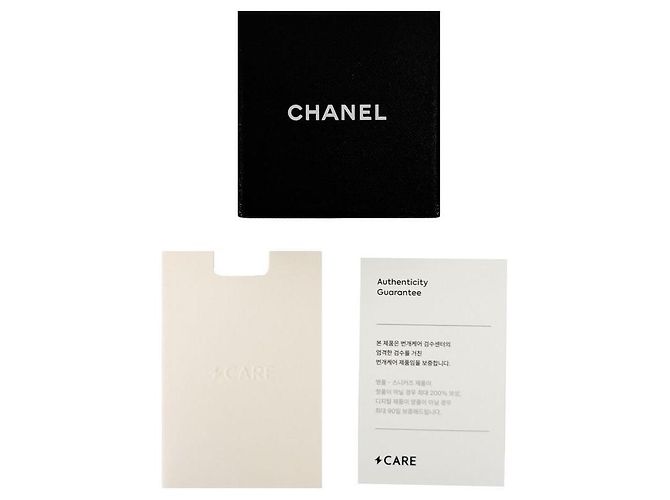 Chanel Orecchini pendenti con perle e cristalli logo CC per donna Oro D'oro - vista 9