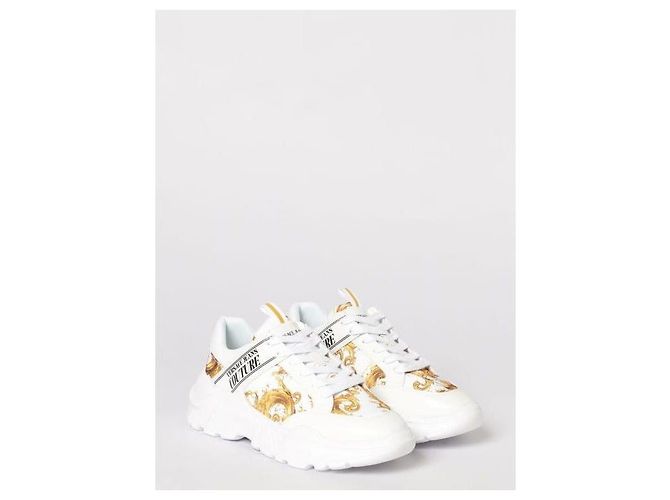 Versace Sneakers Speedtrack Bianco - vista 5