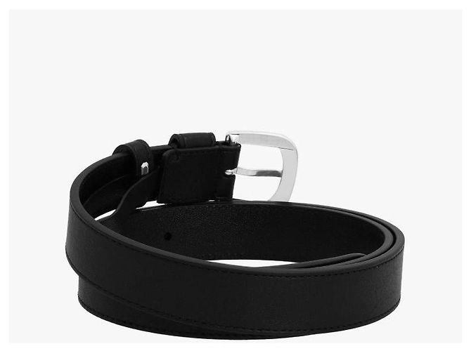 Valentino Cintura Garavani Logo Hardware Argento Uomo XUG Nero - vista 6