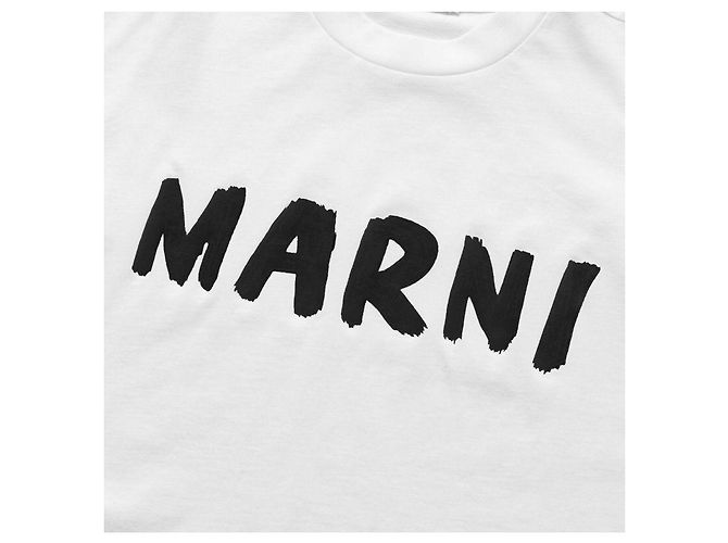 Marni Kurzes T-Shirt mit kurzen Ärmeln Schwarz - Ansicht 7