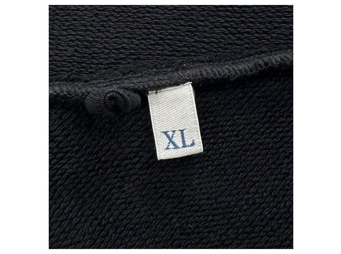 Moncler Felpa con Patch Logo Nera Nero - vista 9