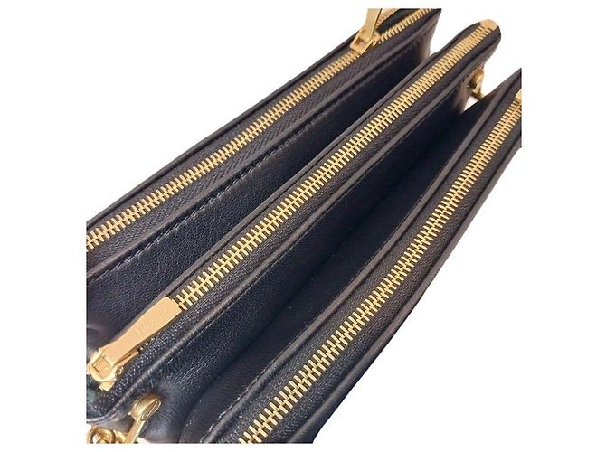 Mulberry Borsa a tracolla e crossbody Clifton Small Classic Chain Black Nero - vista 4
