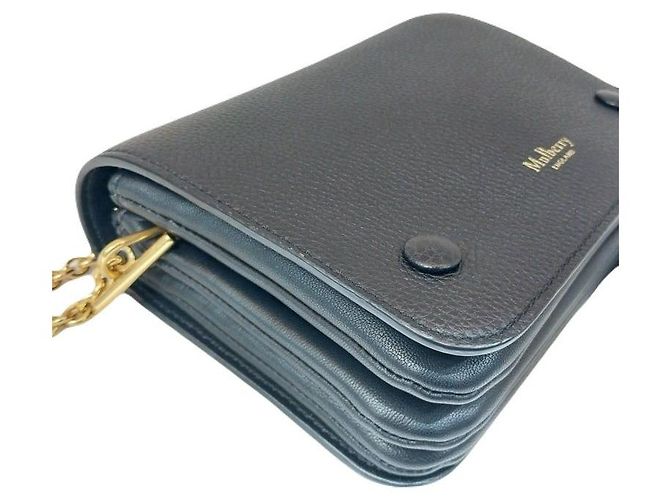 Mulberry Borsa a tracolla e crossbody Clifton Small Classic Chain Black Nero - vista 7