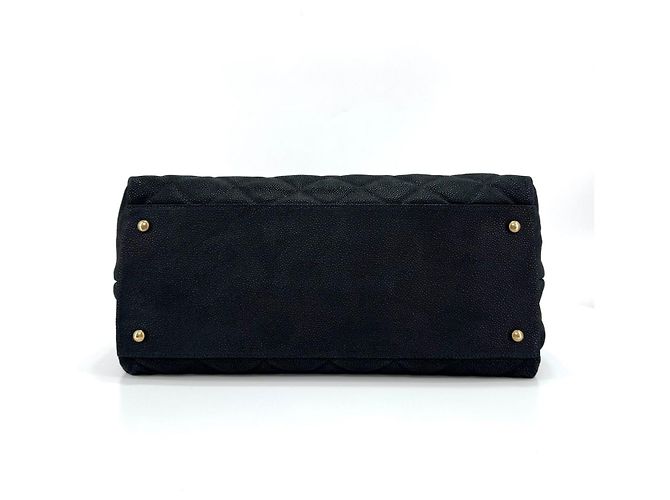 Chanel Borsa a Spalla e Borsa Tote Caviar Season Black Nero - vista 10