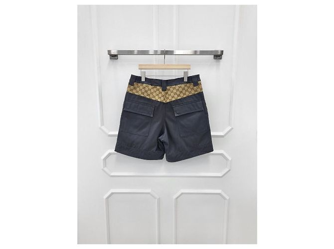 Gucci Cargo-Shorts aus GG-Canvas Mehrfarben - Ansicht 2