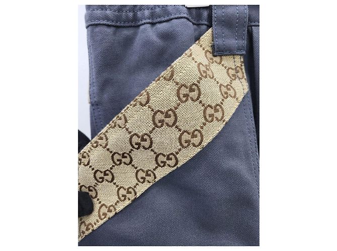 Gucci Cargo-Shorts aus GG-Canvas Mehrfarben - Ansicht 3