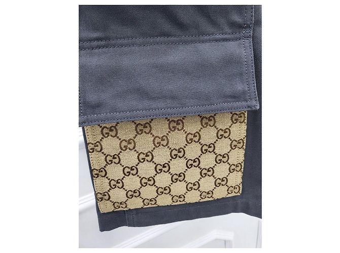 Gucci Cargo-Shorts aus GG-Canvas Mehrfarben - Ansicht 5