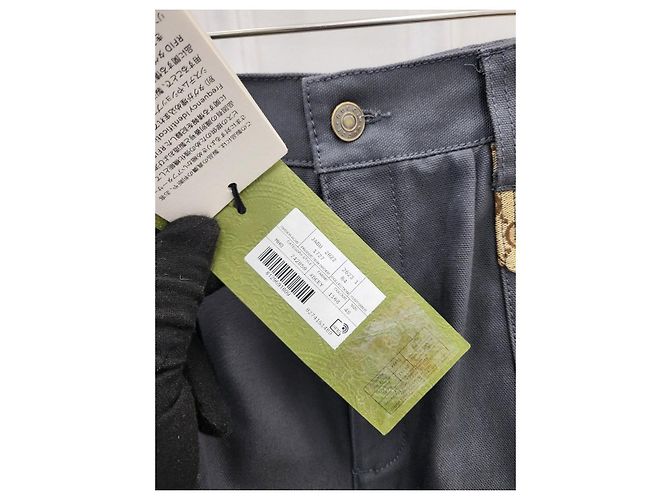 Gucci Cargo-Shorts aus GG-Canvas Mehrfarben - Ansicht 8
