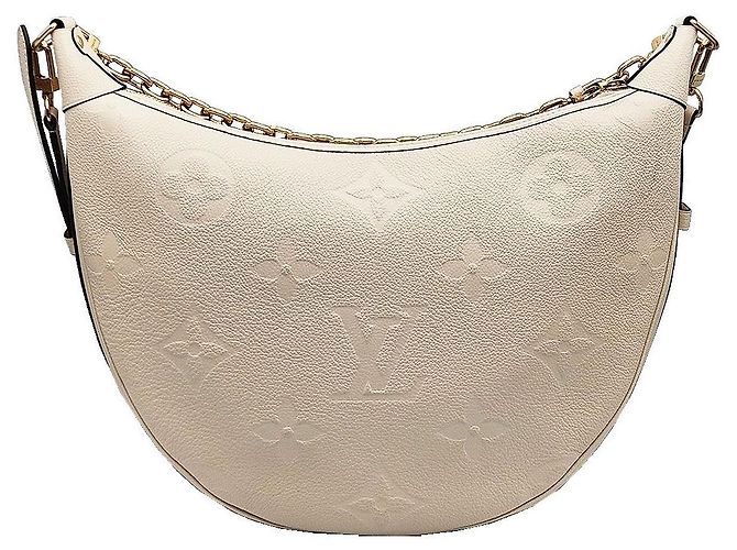 Louis Vuitton Hobo Bag Loop Empreinte Monogram Creme Weiß - Ansicht 5
