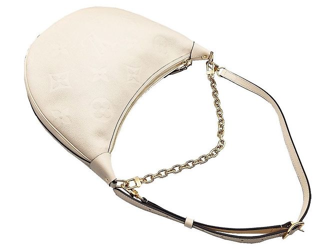 Louis Vuitton Hobo Bag Loop Empreinte Monogram Creme Weiß - Ansicht 6