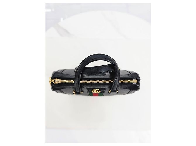 Gucci Ophidia Leder Small Tote Bag Schwarz - Ansicht 3
