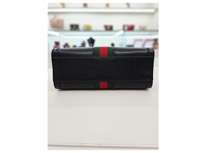 Gucci Ophidia Leder Small Tote Bag Schwarz - Ansicht 7
