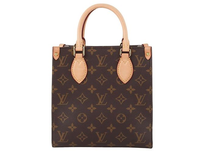Louis Vuitton Borsa a tracolla Monogram Sac Plat BB Nero - vista 3