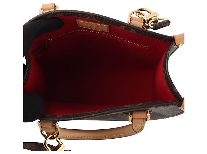 Louis Vuitton Borsa a tracolla Monogram Sac Plat BB Nero - vista 7