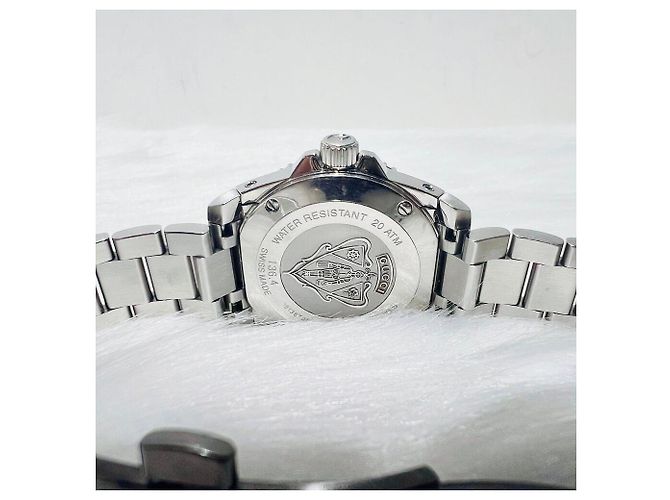 Reloj mujer Gucci Dive Quartz Acero Blanco - vista 5