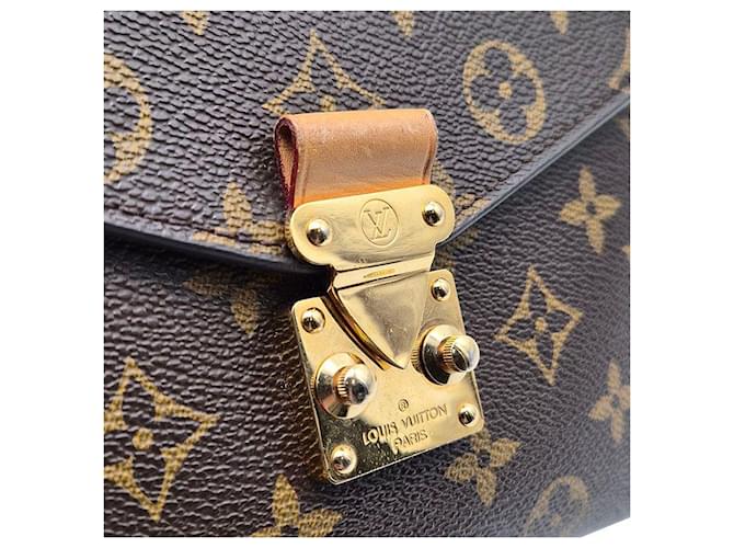 Louis Vuitton Pochette Monogram Metis Marrone - vista 8