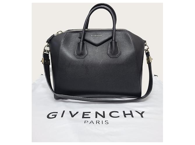 Givenchy Borsa Antigona Medium in pelle nera Nero - vista 7