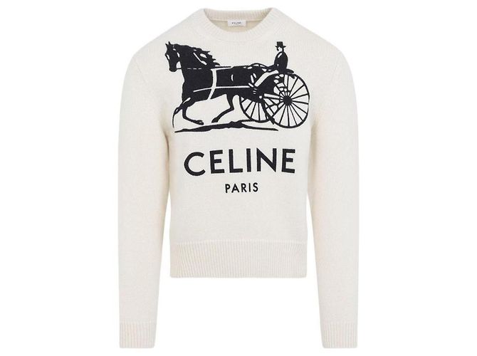 Céline Crewneck Sweater in Cashmere - view 5