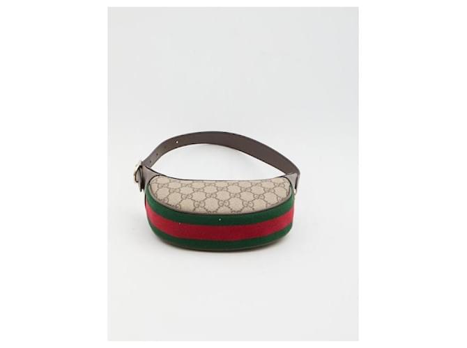 Gucci Piccola borsa a tracolla Ophidia Marrone - vista 6