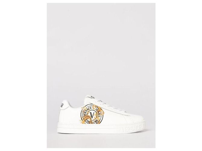 Versace Sneakers Emblem Coat - vista 4