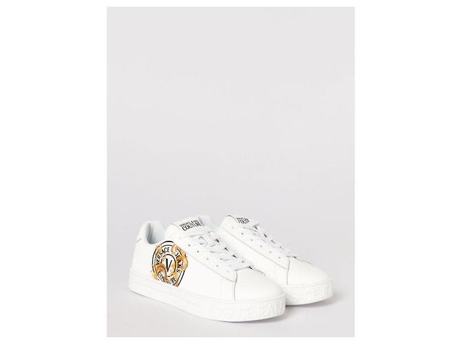Versace Sneakers Emblem Coat - vista 5
